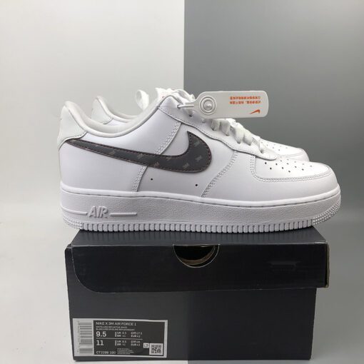 3m x nike air force 1 swoosh white for sale