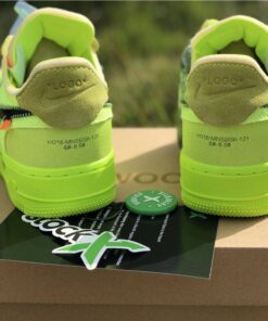 Air Force 1 Low Off White Volt heel