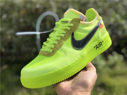 Air Force 1 Low Off White Volt trainer