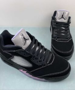 Air Jordan 5 Low Dongdan Black White Lilac Ice Pink Rise DX4355 015 4