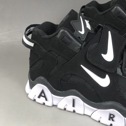 Nike Air Barrage Mid QS Black White For Sale 5