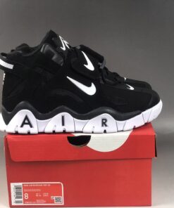 Nike Air Barrage Mid QS Black White For Sale 7