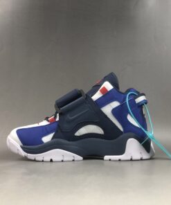 Nike Air Barrage Mid White Blue Navy For Sale 1