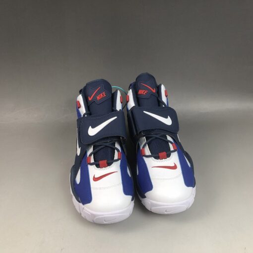 Nike Air Barrage Mid White Blue Navy For Sale 6