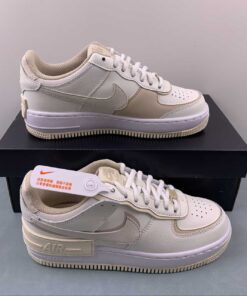 Nike Air Force 1 Shadow Light Tan FQ6871 111 For Sale 7 1