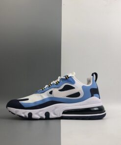 Nike Air Max 270 React UNC White Midnight Navy For Sale 1