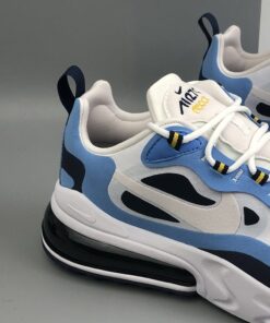 Nike Air Max 270 React UNC White Midnight Navy For Sale 5