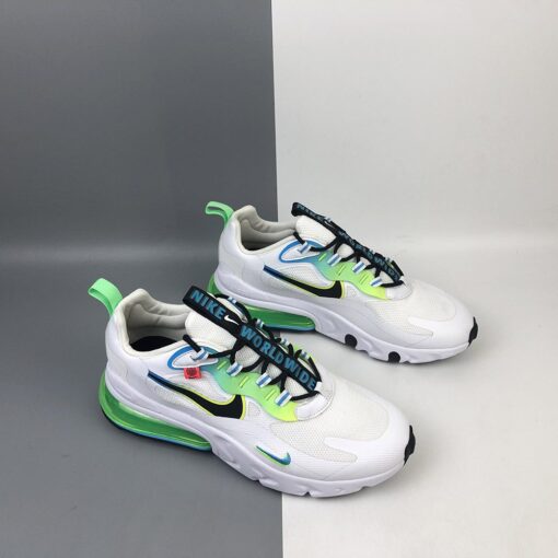 Nike Air Max 270 React Worldwide White For Sale 4