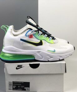 Nike Air Max 270 React Worldwide White For Sale 8