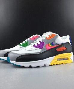 Nike Air Max 90 Be True White Multi Color Black Wolf Grey 2