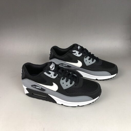 Nike Air Max 90 Essential Black Grey For Sale 4