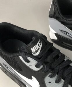 Nike Air Max 90 Essential Black Grey For Sale 6