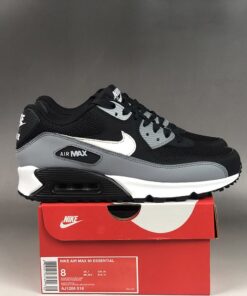 Nike Air Max 90 Essential Black Grey For Sale9