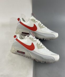 Nike Air Max 90 Terrascape White Red DQ3987 100 For Sale 1