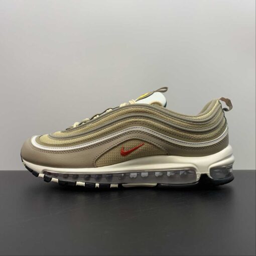 Nike Air Max 97 Athletic Company Khaki Picante Red Sesame Sail