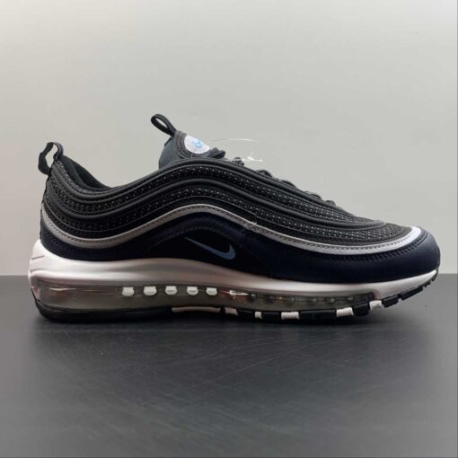 Nike Air Max 97 Black Dark Obsidian White University Blue For Sale 1