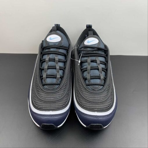 Nike Air Max 97 Black Dark Obsidian White University Blue For Sale 3