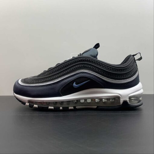 Nike Air Max 97 Black Dark Obsidian White University Blue For Sale