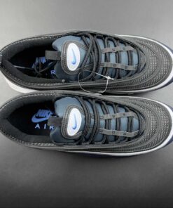 Nike Air Max 97 Black Dark Obsidian White University Blue For Sale 6