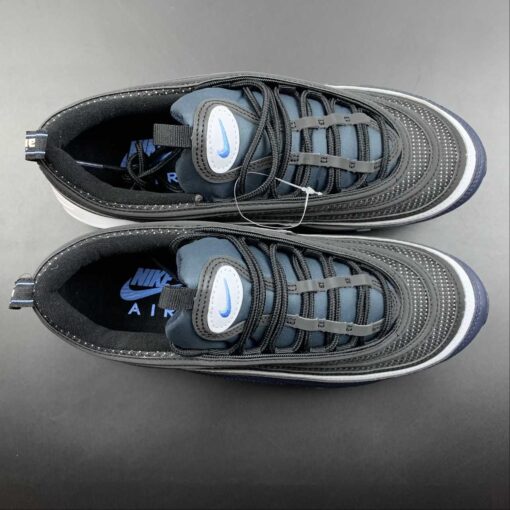 Nike Air Max 97 Black Dark Obsidian White University Blue For Sale 6