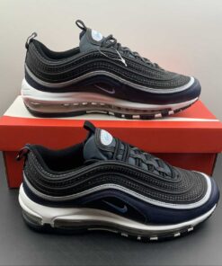 Nike Air Max 97 Black Dark Obsidian White University Blue For Sale 8