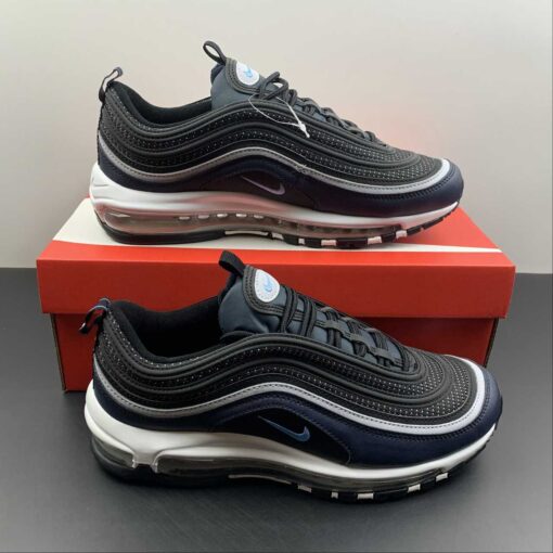 Nike Air Max 97 Black Dark Obsidian White University Blue For Sale 8