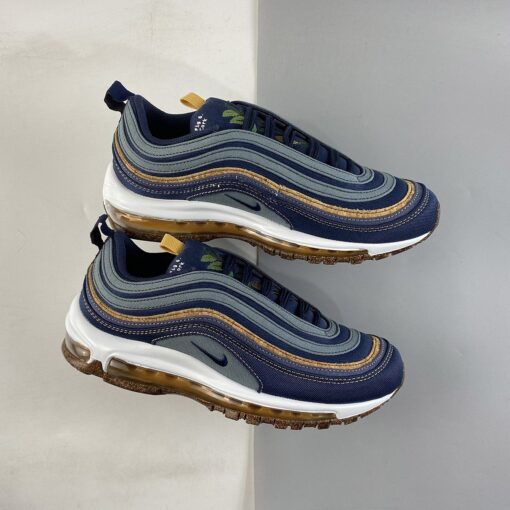 Nike Air Max 97 Cork Hasta Obsidian Thunder Blue Bucktan White Wheat For Sale 1