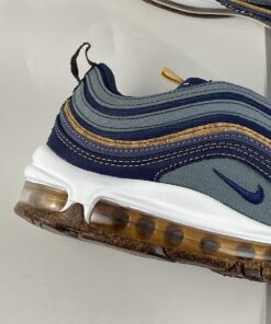 Nike Air Max 97 Cork Hasta Obsidian Thunder Blue Bucktan White Wheat For Sale 2