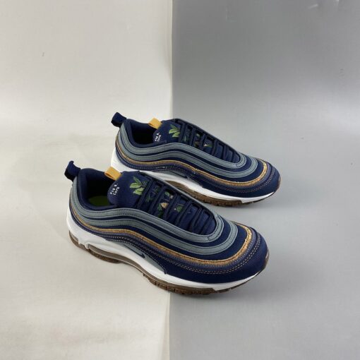 Nike Air Max 97 Cork Hasta Obsidian Thunder Blue Bucktan White Wheat For Sale 6