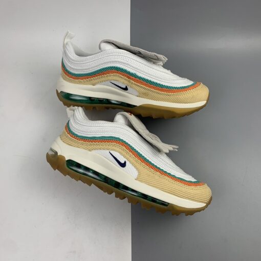 Nike Air Max 97 Golf NRG Gold Green For Sale 1