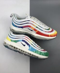 Nike Air Max 97 Golf Tie Dye White For Sale 1