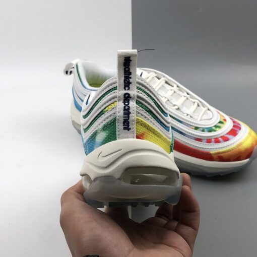 Nike Air Max 97 Golf Tie Dye White For Sale 4