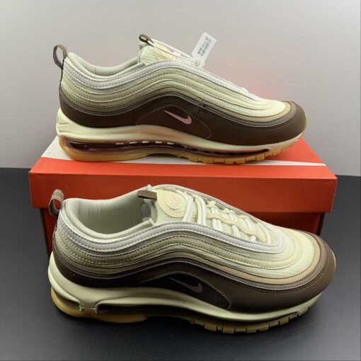 Nike Air Max 97 Medium Brown Pink Foam Mushroom Muslin For Sale 8