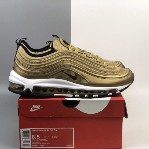 Nike Air Max 97 OG Metallic Gold For Sale 7