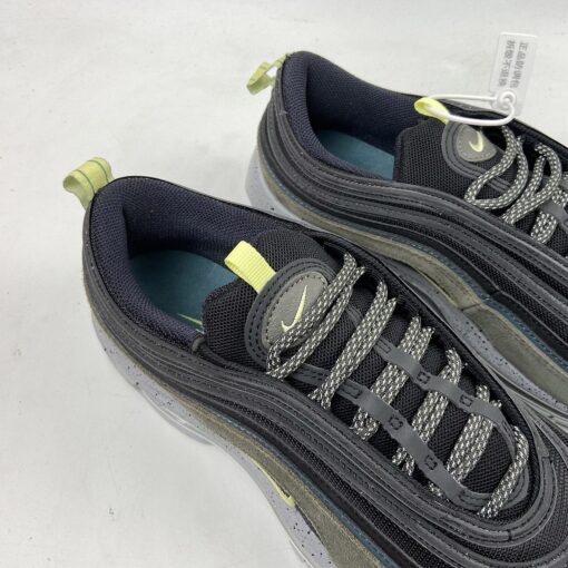 Nike Air Max 97 Rock Climbing Black Blue Olive Yellow For Sale 3