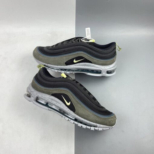 Nike Air Max 97 Rock Climbing Black Blue Olive Yellow For Sale