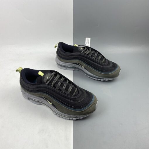 Nike Air Max 97 Rock Climbing Black Blue Olive Yellow For Sale 6