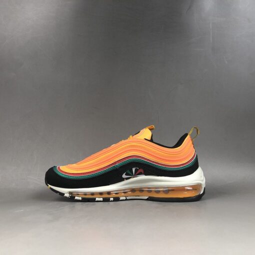 Nike Air Max 97 Sunburst Black University Gold Lucid Green 1