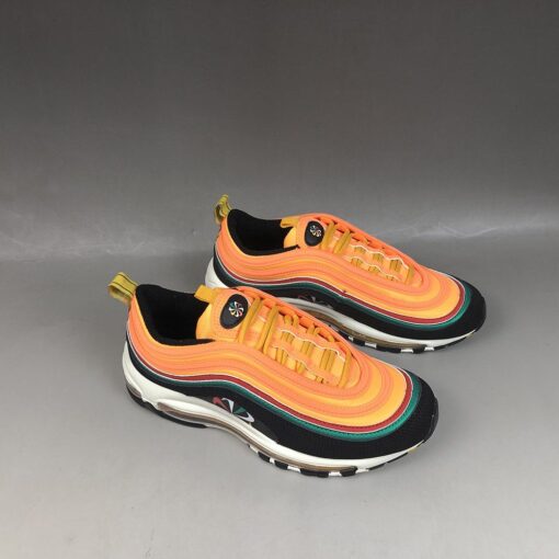 Nike Air Max 97 Sunburst Black University Gold Lucid Green 4