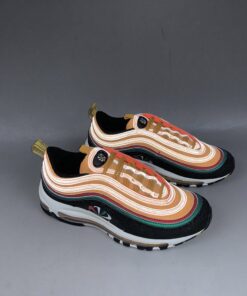 Nike Air Max 97 Sunburst Black University Gold Lucid Green 5