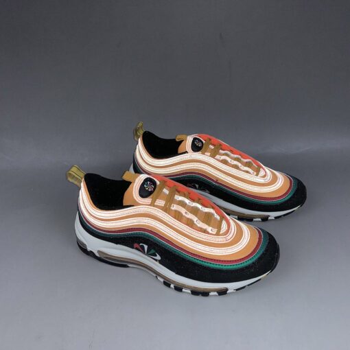 Nike Air Max 97 Sunburst Black University Gold Lucid Green 5