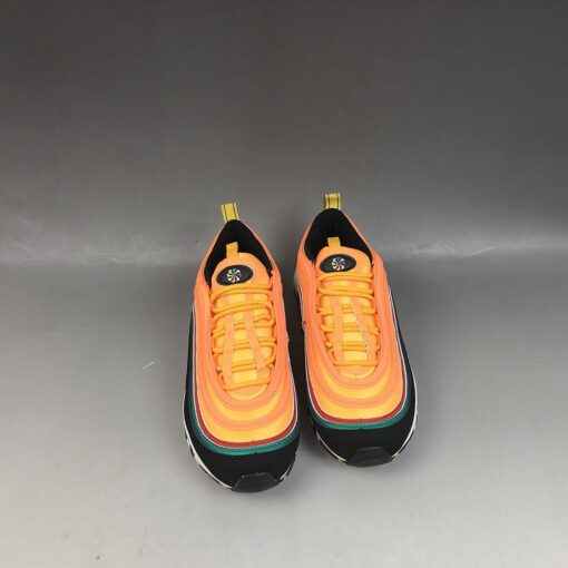 Nike Air Max 97 Sunburst Black University Gold Lucid Green 7