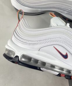 Nike Air Max 97 White Multi Color Pull Tabs For Sale 2