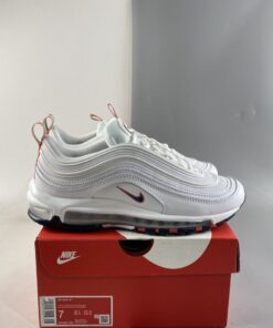 Nike Air Max 97 White Multi Color Pull Tabs For Sale 7