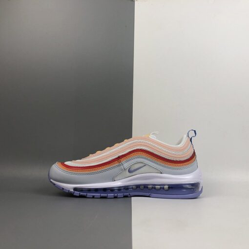 Nike Air Max 97 White Red Orange Sunny Yellow For Sale 1