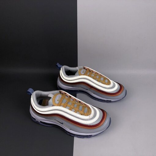 Nike Air Max 97 White Red Orange Sunny Yellow For Sale 5