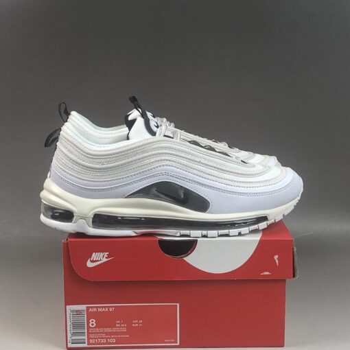 Nike Air Max 97 White Summit White White Black 7