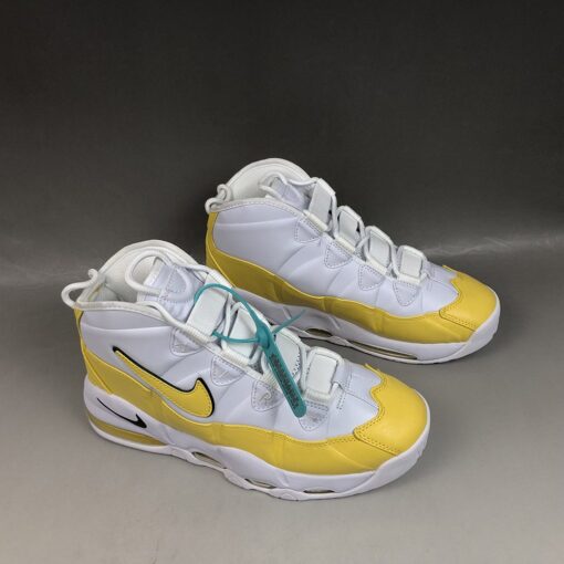 Nike Air Max Uptempo Derek Fisher PE White Amarillo Court Purple 4