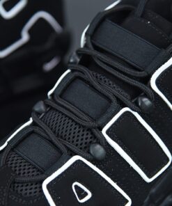 Nike Air More Uptempo Black White 414962 002 For Sale 6