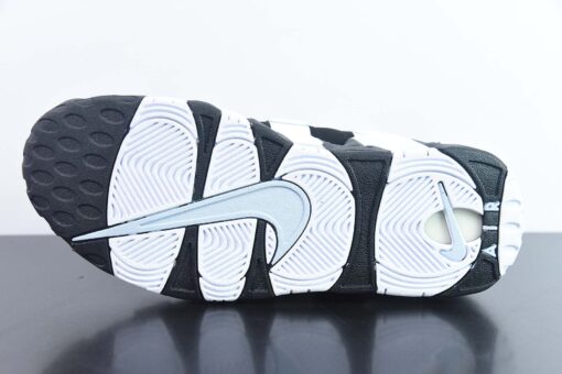 Nike Air More Uptempo Black White Multi Color Cobalt Bliss 5